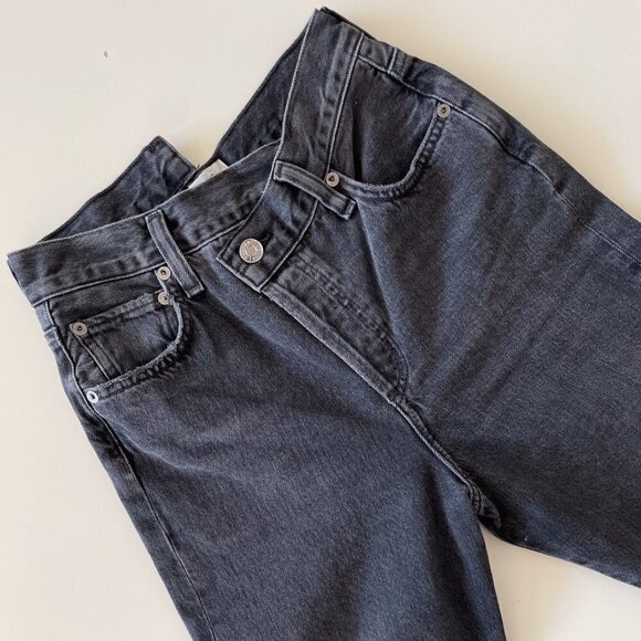 AGOLDE Criss-Cross Straight Jeans - Picture 10 of 13